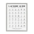 thumbnail image 1 of Stupell Industries Laundry Room Minimal Symbols Guide Check Pockets, 16 x 20, Designed by Andrea Jasid Grassi, 1 of 8