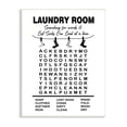 thumbnail image 1 of Stupell Industries Laundry Room Word Search Lost Socks Hanging Graphic Art Unframed Art Print Wall Art, Design by Lettered and Lined, 1 of 5