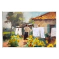 thumbnail image 1 of Stupell Industries Laundry in Countryside Figurative Painting Unframed Art Print Wall Art, 19 x 13, 1 of 7