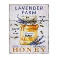 thumbnail image 1 of Stupell Industries Lavender Honey Farmhouse Insects Painting Wrapped Canvas Art Print Wall Art, 36 x 48, 1 of 8