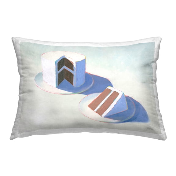 Stupell Industries Layer Cake Dessert Decorative Printed Throw Pillow Design by Wellington Studio.
