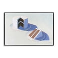 thumbnail image 1 of Stupell Industries Layer Cake Dessert Food & Beverage Painting Black Framed Art Print Wall Art, 24 x 16, 1 of 2