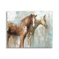 thumbnail image 1 of Stupell Industries Layered Abstract Horses Foals Farm Animal Painting Canvas Wall Art, 30 x 24, Design by White Ladder, 1 of 7