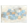thumbnail image 1 of Stupell Industries Layered Blue Beige Squares Abstract Painting Unframed Art Print Wall Art, 19 x 13, 1 of 7