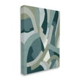 thumbnail image 1 of Stupell Industries Layered Curved Shapes Abstract Green Limestone Canvas Wall Art, 16 x 20, Design by June Erica Vess, 1 of 6