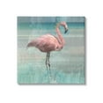 thumbnail image 1 of Stupell Industries Layered Flamingo Bird Portrait Graphic Art Gallery Wrapped Canvas Print Wall Art, Design by Nan, 1 of 7