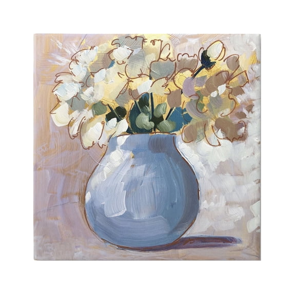 Stupell Industries Layered Flower Arrangement Blossoms Bouquet Painting Painting Gallery Wrapped Canvas Print Wall Art, Design by Sue Riger