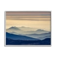 thumbnail image 1 of Stupell Industries Layered Foggy Mountain Range Warm Sunlit Rays Photograph Gray Framed Art Print Wall Art, Design by Jeff Poe, 1 of 7