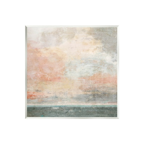 Stupell Industries Layered Modern Landscape Painting Unframed Art Print Wall Art, Design by Suzanne Nicoll