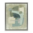 thumbnail image 1 of Stupell Industries Layered Neutral Arrangement Abstract Painting Gray Floater Framed Canvas Art Print Wall Art, 25 x 31, 1 of 10