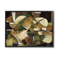 thumbnail image 1 of Stupell Industries Layered Shapes Cubism Arrangement Painting Black Framed Art Print Wall Art, Design by Jonathan Parsons, 1 of 7