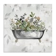 thumbnail image 1 of Stupell Industries French Country Leaf Patterned Bath Canvas Art, 36 x 36, by Nan, 1 of 8