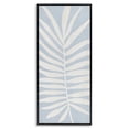 thumbnail image 1 of Stupell Industries Modern Leaf Silhouette on Sky Blue Black Framed Giclee Art, 10 x 24, by Natalie Carpentieri, 1 of 8