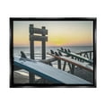thumbnail image 1 of Stupell Industries Leaning Surfboards by Beach Nature Photography Black Floater Framed Art Print Wall Art, 21 x 17, 1 of 9