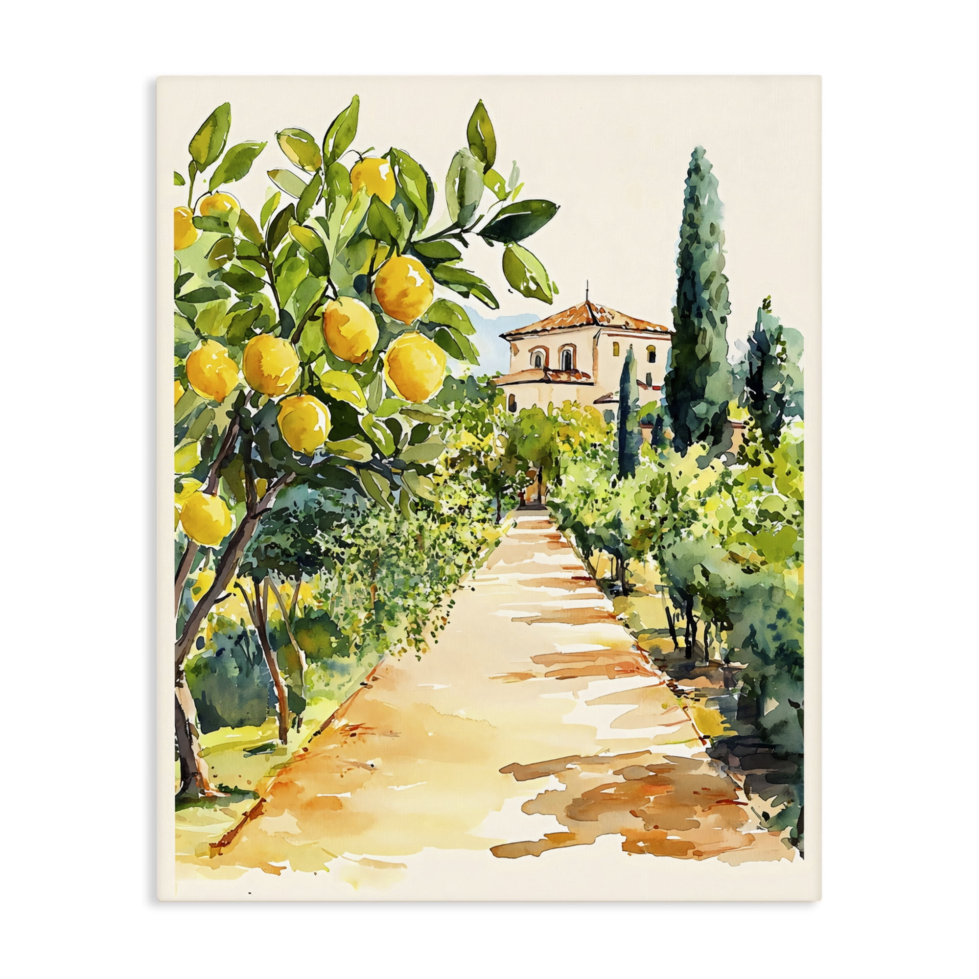 Stupell Industries Lemon Grove Pathway Canvas Wall Art, design by LSR Design Studio