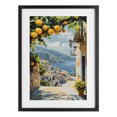 thumbnail image 1 of Stupell Industries Cottage Lemon Tree Overlooking Coast Black Framed Print Under Glass, 14 x 20, by Creative Studio, 1 of 8
