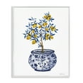thumbnail image 1 of Stupell Industries Lemon Tree in Chinoiserie Food & Beverage Painting White Framed Art Print Wall Art, 11 x 14, 1 of 10