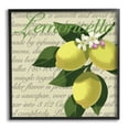thumbnail image 1 of Stupell Industries Lemoncello Text Blooming Floral Lemon Branch Traditional Script, 12 x 12, Designed by Sally Springer Griffith, 1 of 8