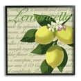thumbnail image 1 of Stupell Industries Lemoncello Text Blooming Floral Lemon Branch Traditional Script, 24 x 24, Designed by Sally Springer Griffith, 1 of 8
