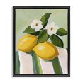 thumbnail image 1 of Stupell Industries Modern Lemons And Daisies on Tablecloth Black Floating Frame Canvas Art, 17 x 21, by The Prints Vibe, 1 of 8