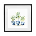 thumbnail image 1 of Stupell Industries Farmhouse Lemons In Blue Pots Black Framed Print Under Glass, 16 x 16, by Svetlana Aleynikova, 1 of 8