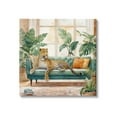 thumbnail image 1 of Stupell Industries Leopard & House Plants Animals & Insects Painting Gallery Wrapped Canvas Art Print Wall Art, 17 x 17, 1 of 8