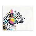 thumbnail image 1 of Stupell Industries Eclectic Leopard On Air Headphones Canvas Art, 40 x 30, by Svetlana Aleynikova, 1 of 8