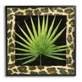thumbnail image 1 of Stupell Industries Leopard Pattern Leaf Botanical & Floral Painting Black Framed Art Print Wall Art, 17 x 17, 1 of 9