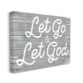 thumbnail image 1 of Stupell Industries Let Go Let God Inspirational Faith Based Quote,24 x 30,Designed by Daphne Polselli, 1 of 4