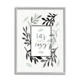 thumbnail image 1 of Stupell Industries Lets Get Cozy Geometric Frame Twig Foliage Ornament,11 x 14, Design by Elizabeth Tyndall, 1 of 7