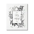 thumbnail image 1 of Stupell Industries Lets Get Cozy Geometric Frame Twig Foliage Ornament,24 x 30, Design by Elizabeth Tyndall, 1 of 5