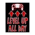thumbnail image 1 of Stupell Industries Level Up All Day Gamer Canvas Wall Art, design by Marcus Prime, 1 of 7