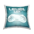 thumbnail image 1 of Stupell Industries Level Up Game Controller Printed Throw Pillow Design by Yass Naffas Designs, 1 of 4