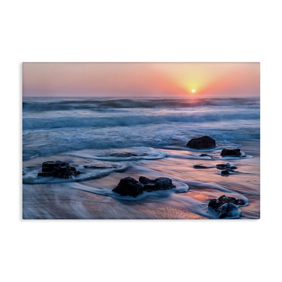 Stupell Industries Life Always Changes Seascape Canvas Wall Art, design by Jon Evan