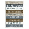 thumbnail image 1 of Stupell Industries Life Is Simple Lake House List Graphic Art Unframed Art Print Wall Art, Design by Natalie Carpentieri, 1 of 6