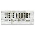 thumbnail image 1 of Stupell Industries Life Is a Journey Rustic World Map,48 x 20, Design by Cindy Jacobs, 1 of 5