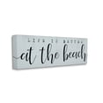 thumbnail image 1 of Stupell Industries Life's Better at Beach Phrase Soft Nautical Blue, 17 x 40, Designed by Daphne Polselli, 1 of 6