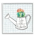 thumbnail image 1 of Stupell Industries Life's Better in Garden Phrase Graphic Art White Framed Art Print Wall Art, Design by Lanie Loreth, 1 of 8
