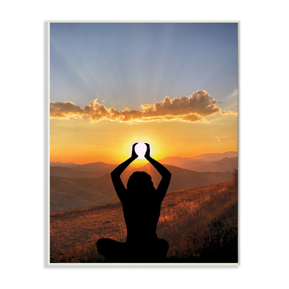 Stupell Industries Lifting The Sun Landscape Photograph Wall Plaque by Marcus Prime