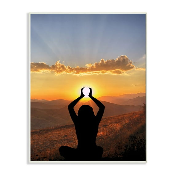 Stupell Industries Lifting The Sun Landscape Photograph Wall Plaque by Marcus Prime