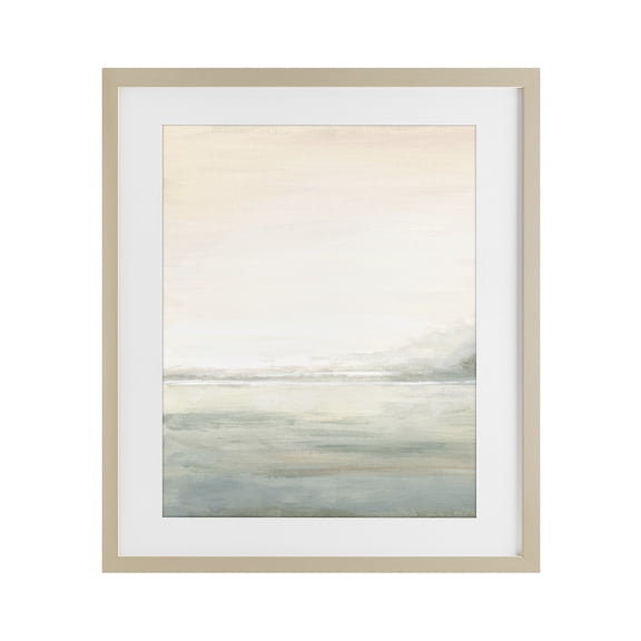 Stupell Industries Mid-Century Light Fog Atmosphere Birch Framed Print Under Glass, 17 x 21, by Patricia Pinto