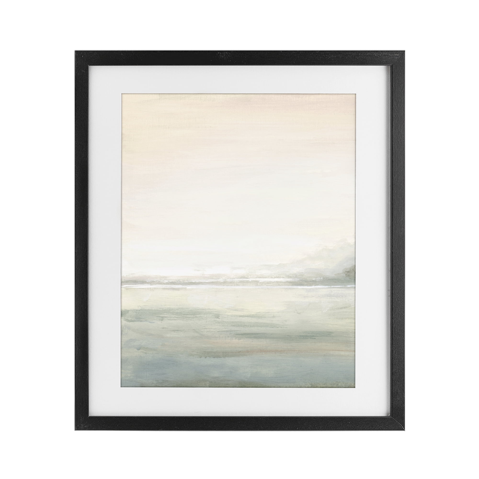 Stupell Industries Light Fog Atmosphere Black Framed Print Under Glass, design by Patricia Pinto