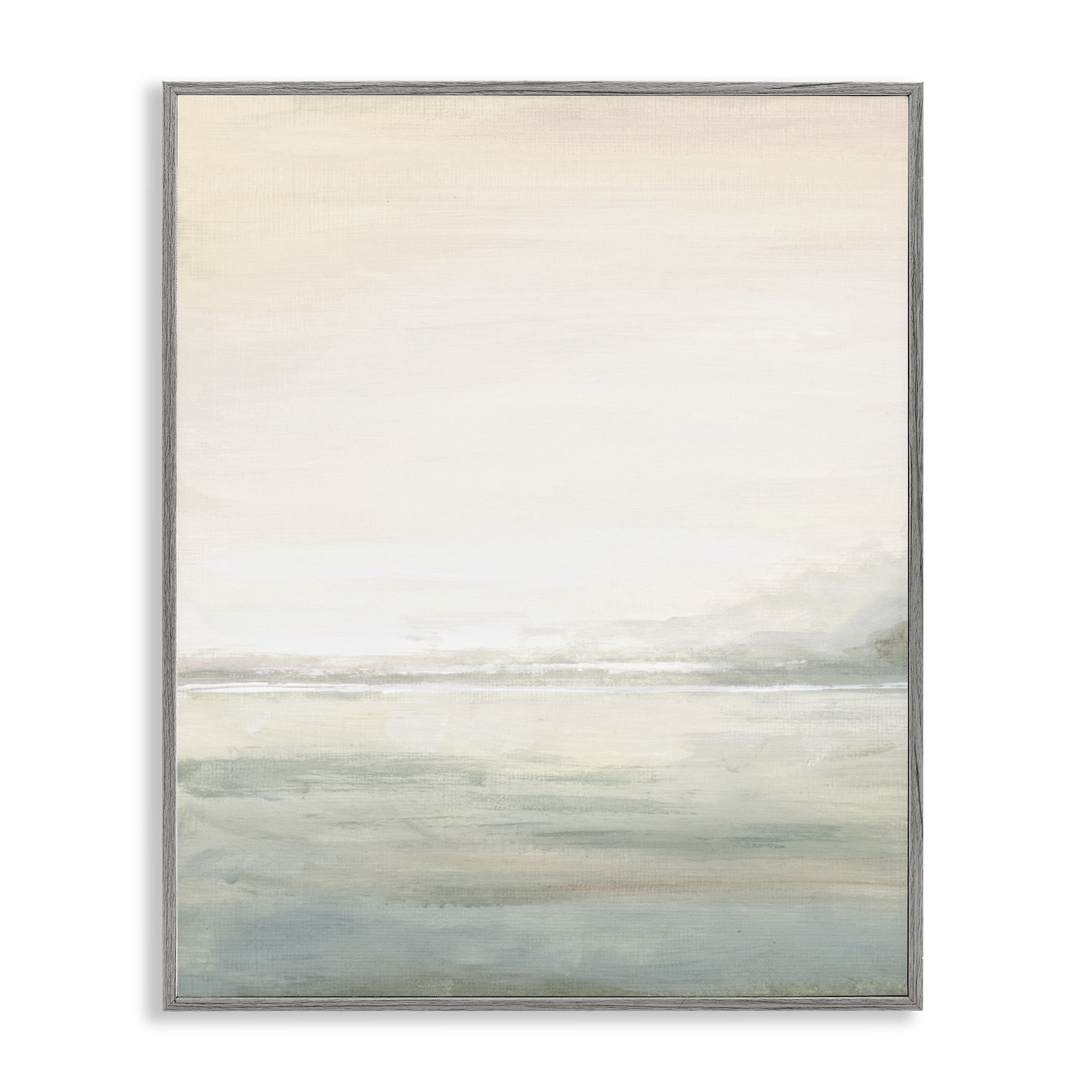 Stupell Industries Light Fog Atmosphere Gray Framed Giclee Art, design by Patricia Pinto
