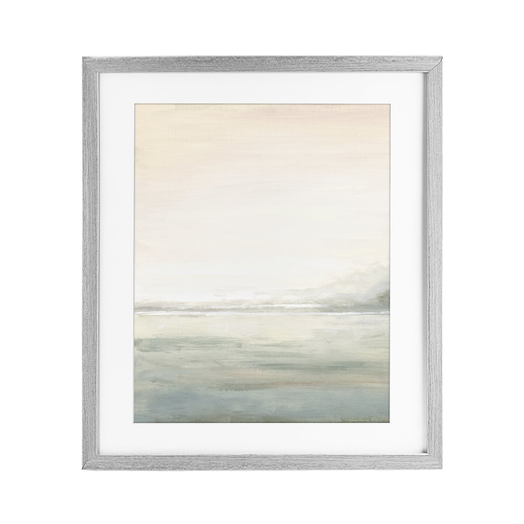 Stupell Industries Light Fog Atmosphere Gray Framed Print Under Glass, design by Patricia Pinto