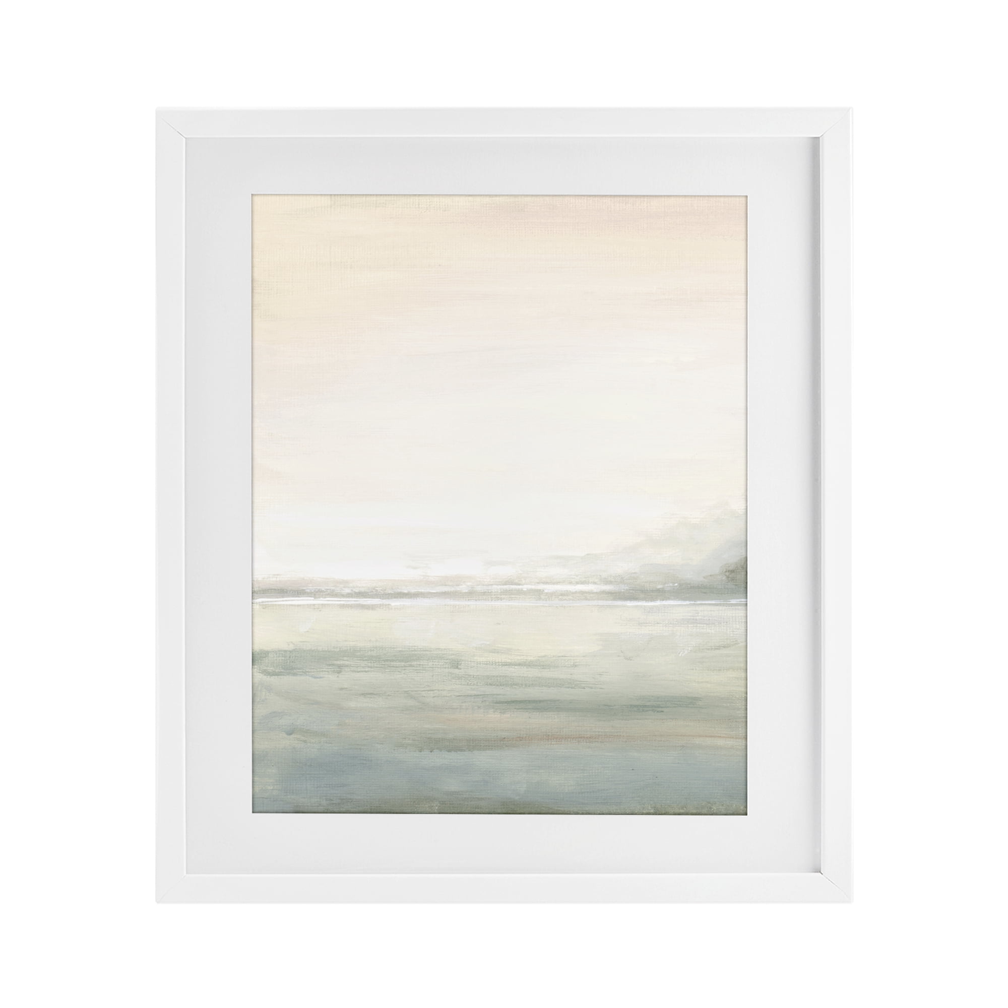 Stupell Industries Light Fog Atmosphere White Framed Print Under Glass, design by Patricia Pinto
