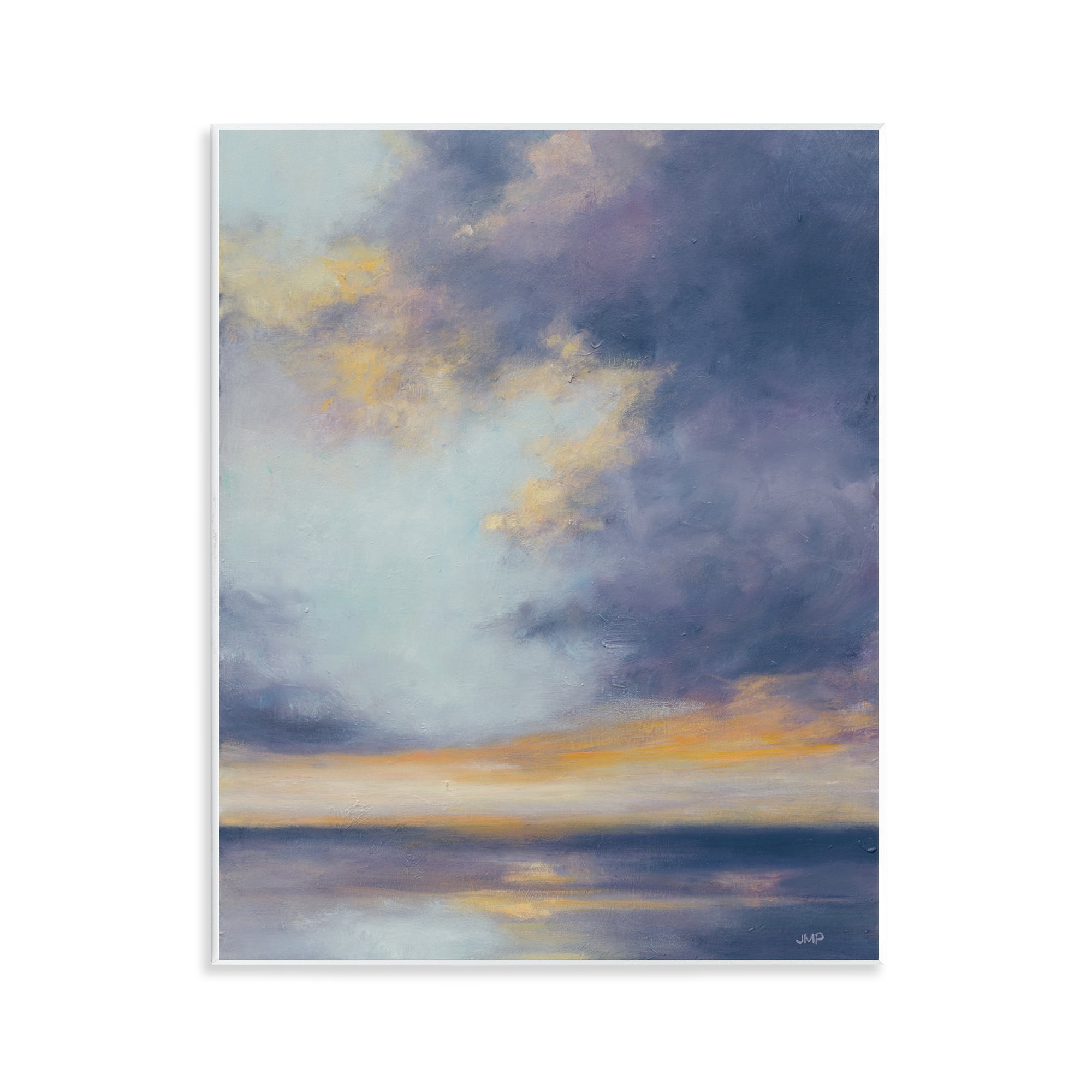 Stupell Industries Light Of Dawn Seascape Landscape Painting Unframed Art Print Wall Art, 11 x 14