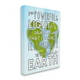 thumbnail image 1 of Stupell Industries Light Of Unity Phrase Heart Shaped Earth Typography Painting Gallery Wrapped Canvas Art Print Wall Art, 16 x 20, 1 of 4