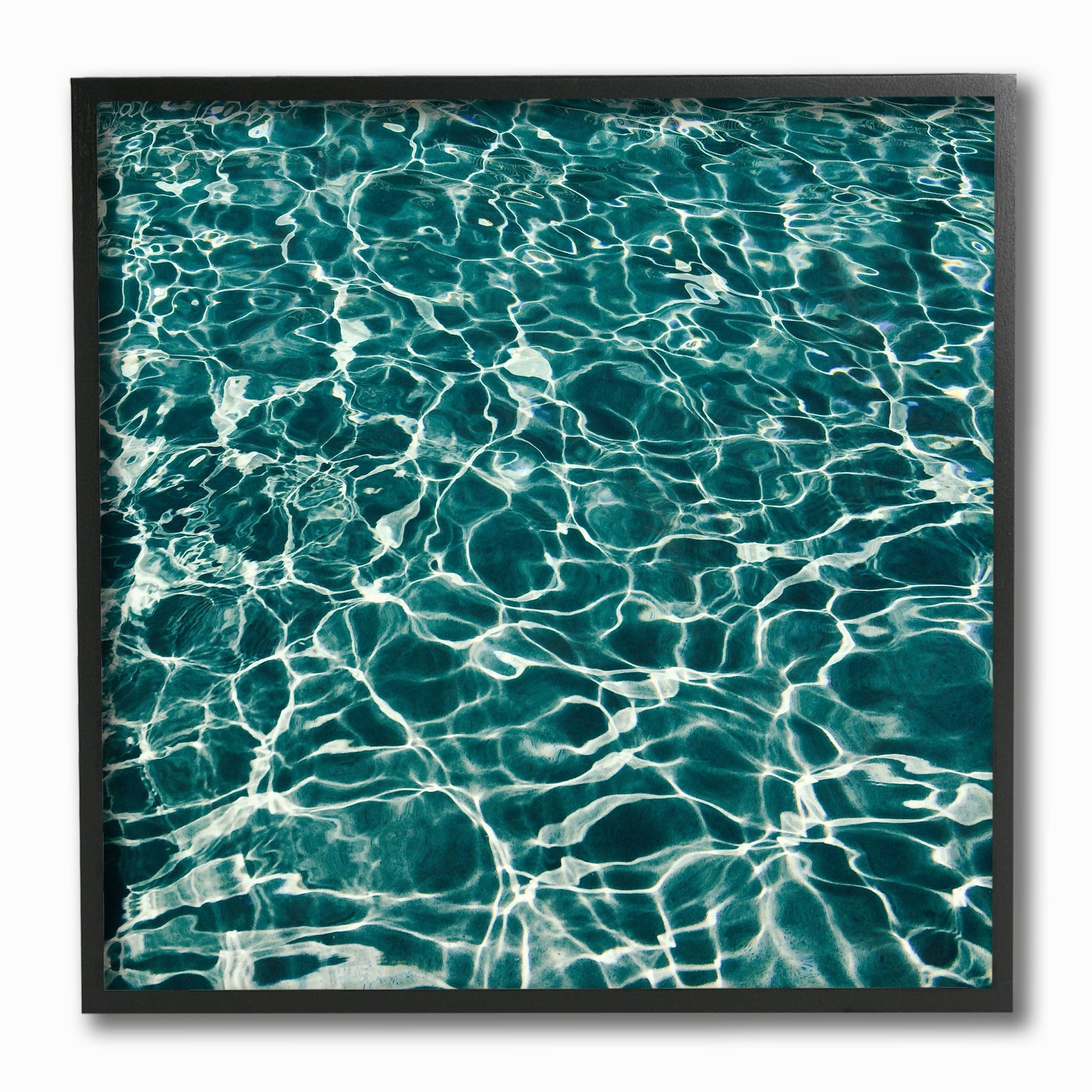 Stupell Industries Light Ripples in the Water Blue White Photograph Designed by Unsplash