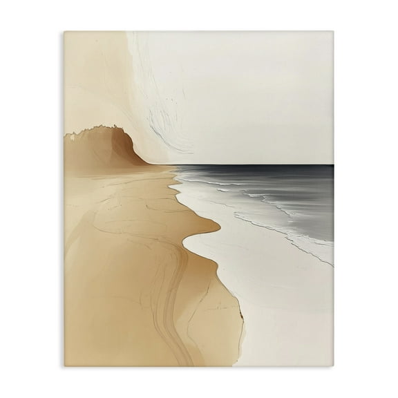 Stupell Industries Lighter Than Air Abstraction Abstract Painting Wrapped Canvas Canvas Art Print Wall Art, 36 x 48