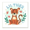 thumbnail image 1 of Stupell Industries Lil Tiger Text Whimsical Simple Botanicals, 12 x 12, Design by Heather Strianese, 1 of 5